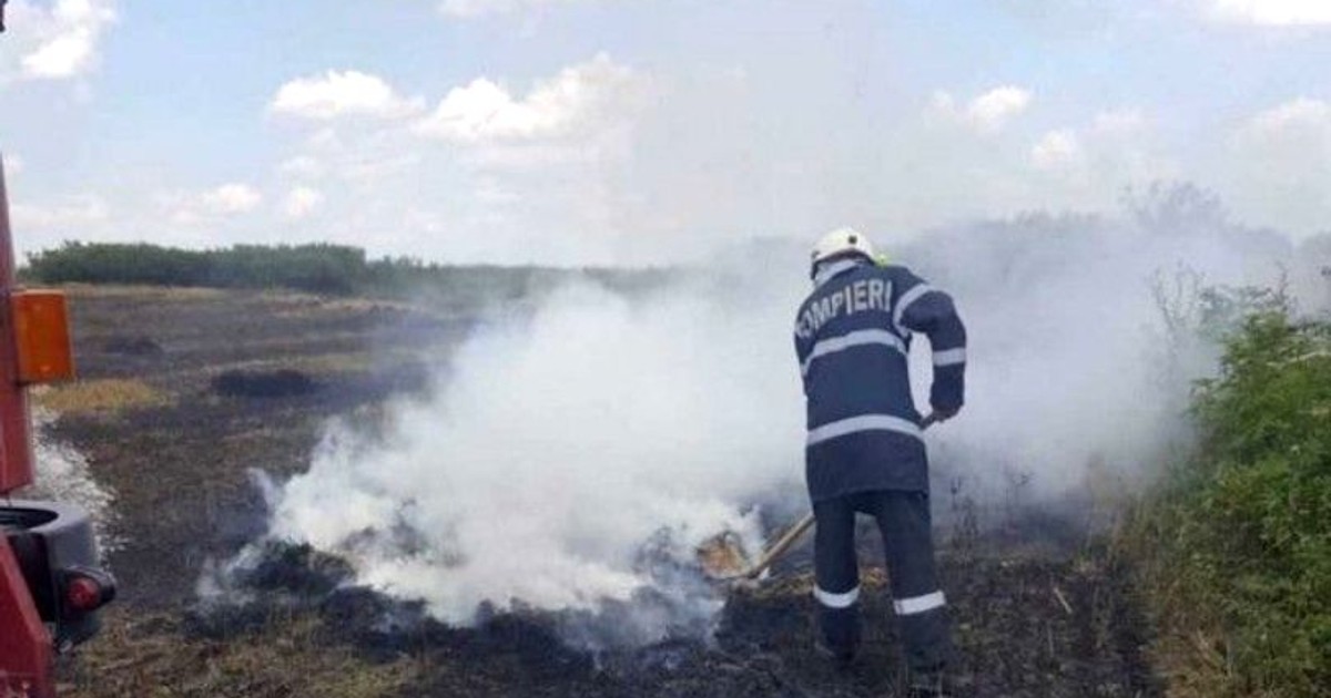 Incendiu de miriște