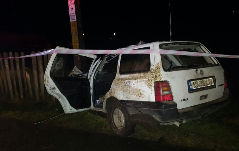 Ucis de cal! Un șofer a murit pe loc după ce a lovit animalul pe șosea