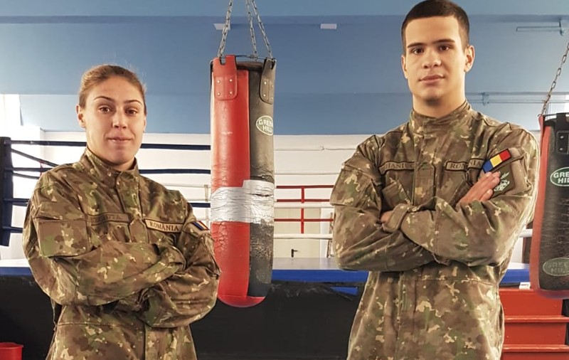 Soldații din ring. Adrian Buhaniuc și Claudia Nechita, medalii la box pentru România la Jocurile Mondiale Militare