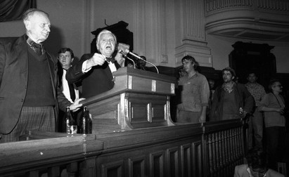 Ion Rațiu în 1991 (foto Agerpres)