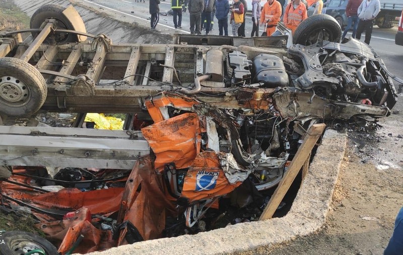 Plan roșu de intervenție în Giurgiu: două persoane au murit, alte șapte au fost rănite într-un accident