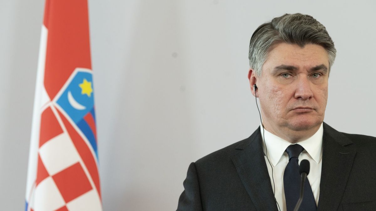 Președintele Croației, Zoran Milanovic FOTO: EPA