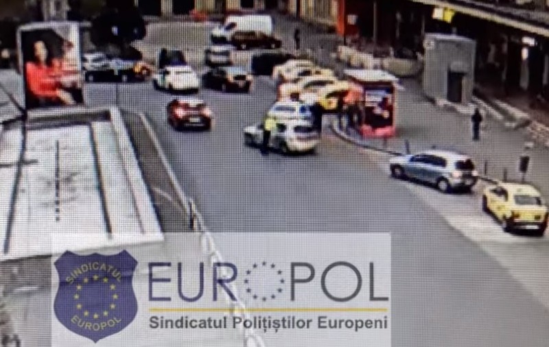 VIDEO | Un polițist din București a fost lovit cu mașina de un șofer care a refuzat să se legitimeze