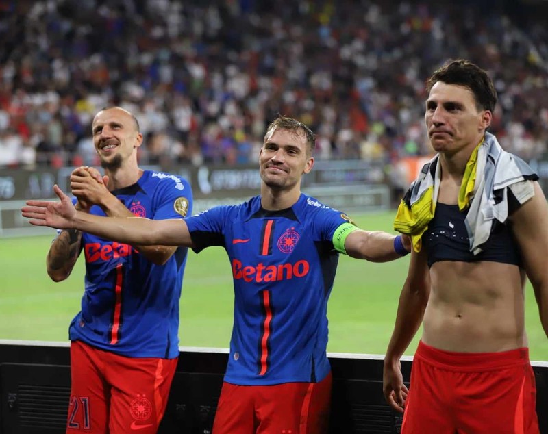 FCSB, calificare senzațională în faza principală a Europa League, după golul lui Darius Olaru din minutul 90+3 | FOTO