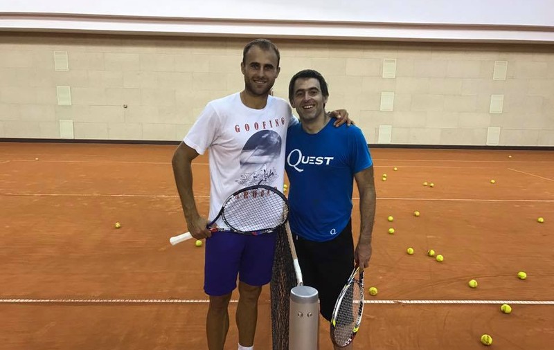 Ronnie O’Sullivan a jucat tenis cu Marius Copil. Multiplul campion mondial a avut zi liberă la European Masters