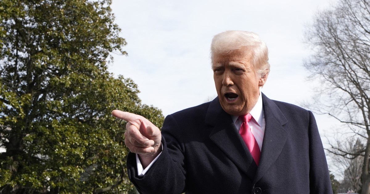 Președintele american Donald Trump