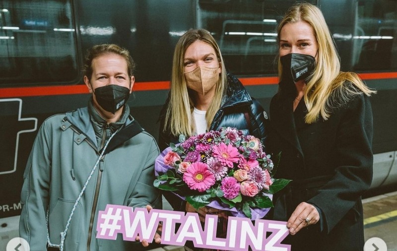 Primire de gală pentru Simona Halep în Austria înaintea turneului de la Linz