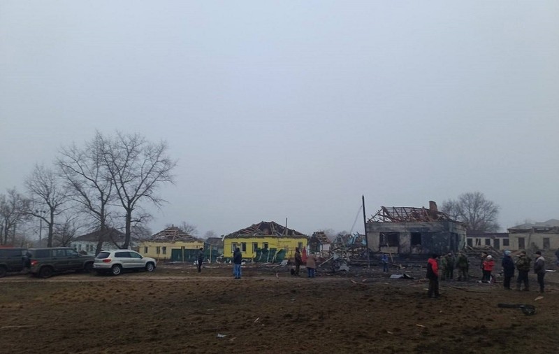 Muniția a căzut dintr-un avion rusesc într-un sat din regiunea Voronej, aproape de granița cu Ucraina, și a distrus cel puțin 7 case
