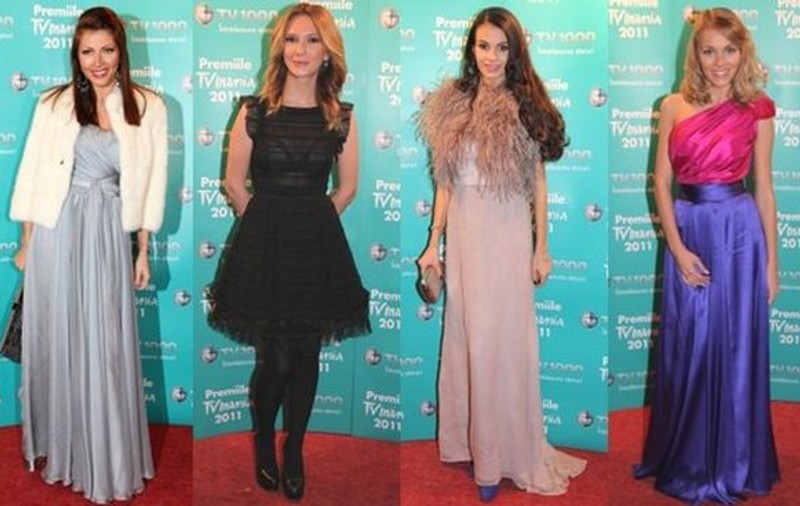 Iată cele mai frumoase rochii de la premiile TVmania 2011 | FOTO