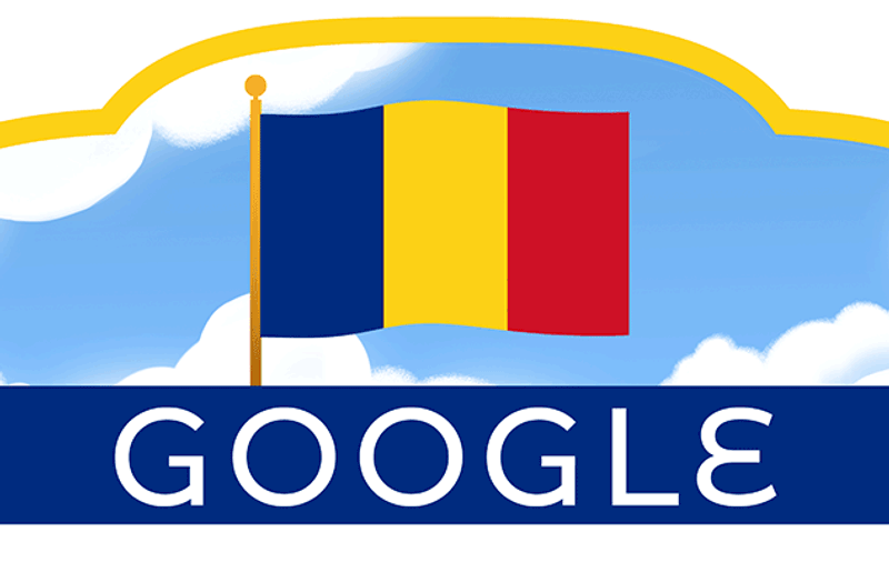 Google marchează Ziua Națională a României cu un doodle dedicat Marii Uniri din 1918