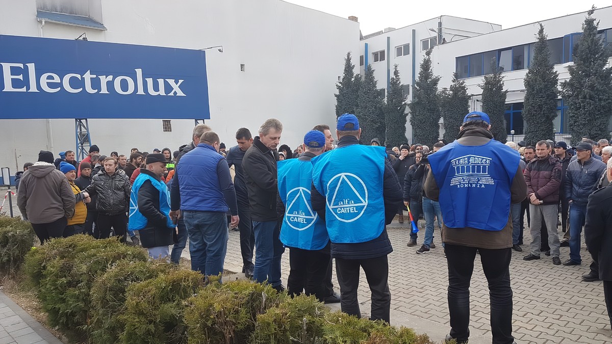 Reacția Electrolux în cazul grevei muncitorilor de la fabrica din Satu Mare