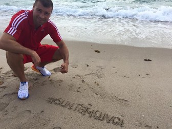 Lucian Bute e alături de gimnaștii români