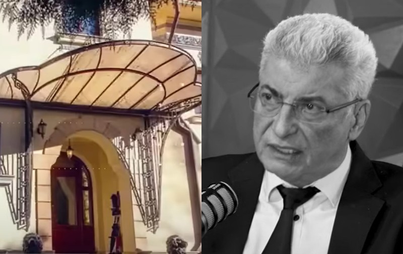 Restaurantul din curtea casei lui Silviu Prigoană. Omul de afaceri l-a făcut special pentru copiii lui și doar familia are acces acolo