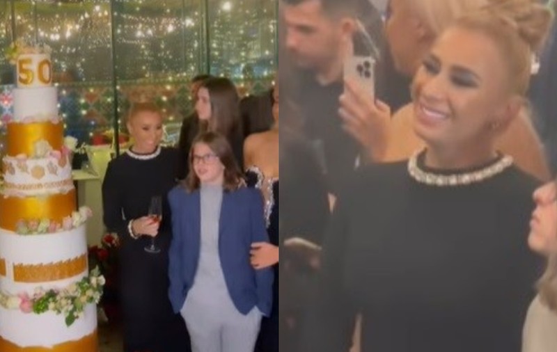 Anamaria Prodan, petrecere de lux la împlinirea a 50 de ani. A sărbătorit alături de Codrin Ștefănescu, pe muzica lui Jean de la Craiova
