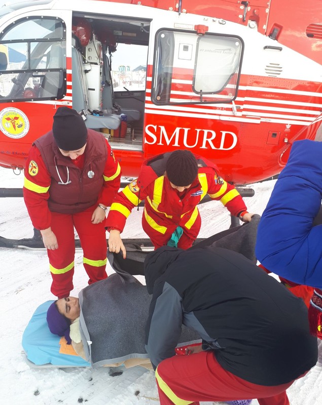 UPDATE O gravidă din Tulcea va fi salvată cu elicopterul SMURD