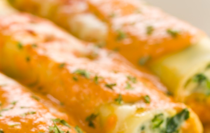 Cannelloni cu ciuperci