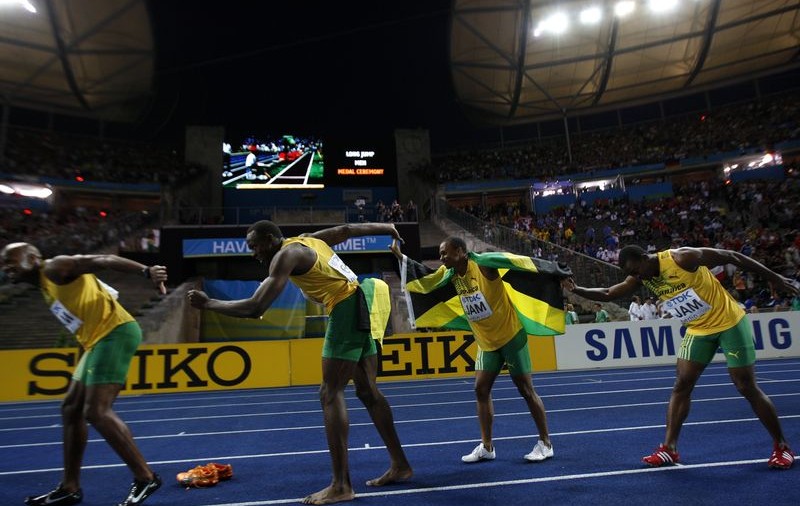 A treia medalie de aur pentru Usain Bolt la Mondiale!