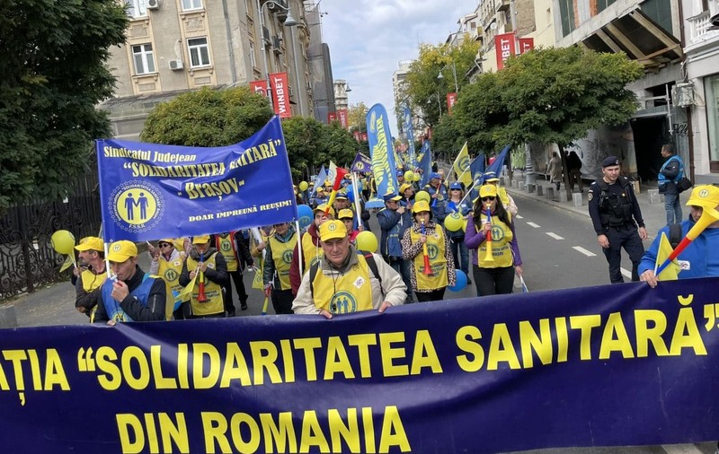 Federaţia Solidaritatea Sanitară a anunțat Guvernul că vrea să declanșeze greva generală. Ce revendicări au sindicaliștii