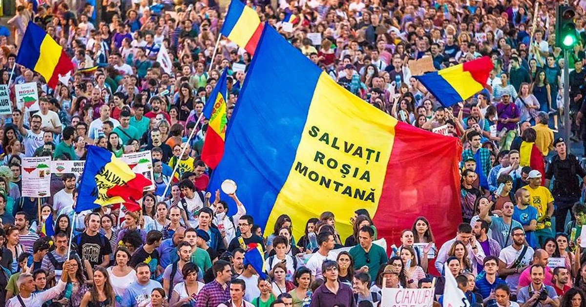 Roșia Montană scoate din nou românii în stradă. Manifestație de protest organizată vineri