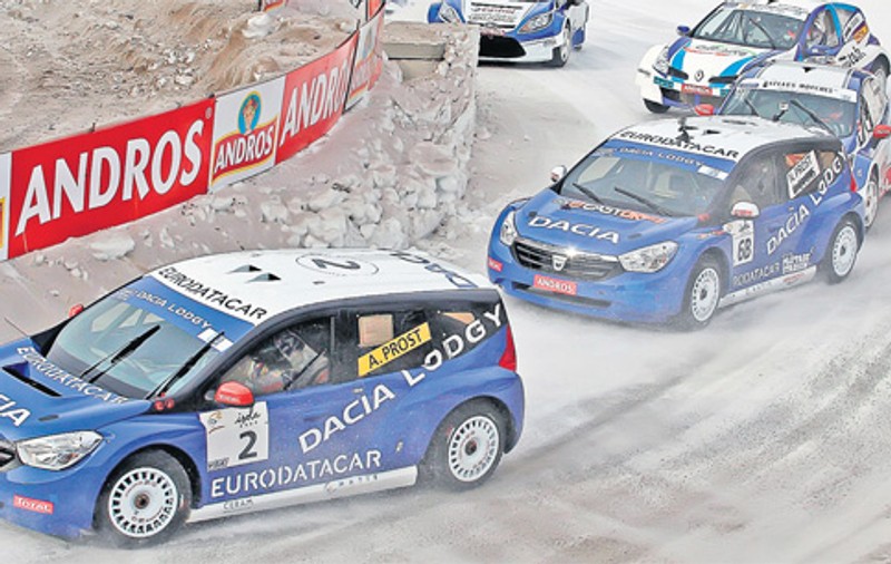Dacia Lodgy a câştigat primul concurs de raliu