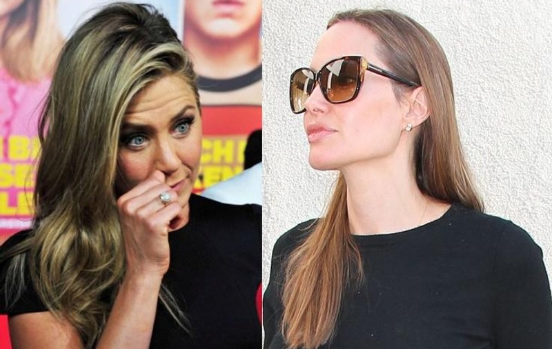 Au trecut 8 ani, dar nici acum NU POATE SĂ O SUFERE pe cea care I-A FURAT BĂRBATUL! Jennifer Aniston şi-a schimbat biletul de avion pentru a o evita pe Angelina Jolie!