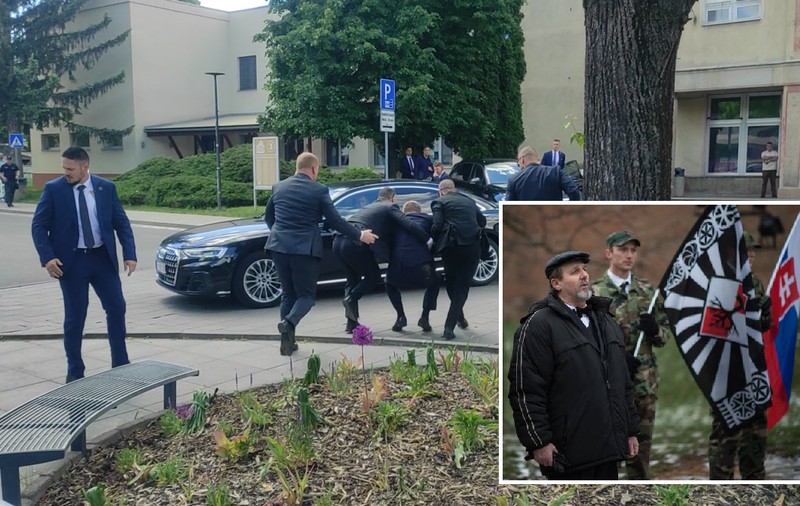 Bărbatul care a vrut să-l asasineze pe Robert Fico și l-a împușcat are legături cu o grupare paramilitară prorusă