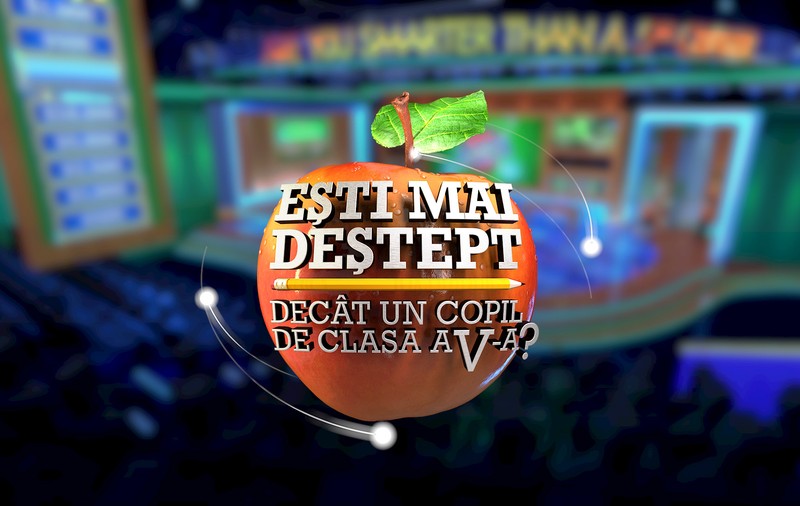 „Ești mai deștept decât un copil de clasa a V-a?“, cel mai nou quiz show de la Antena 1