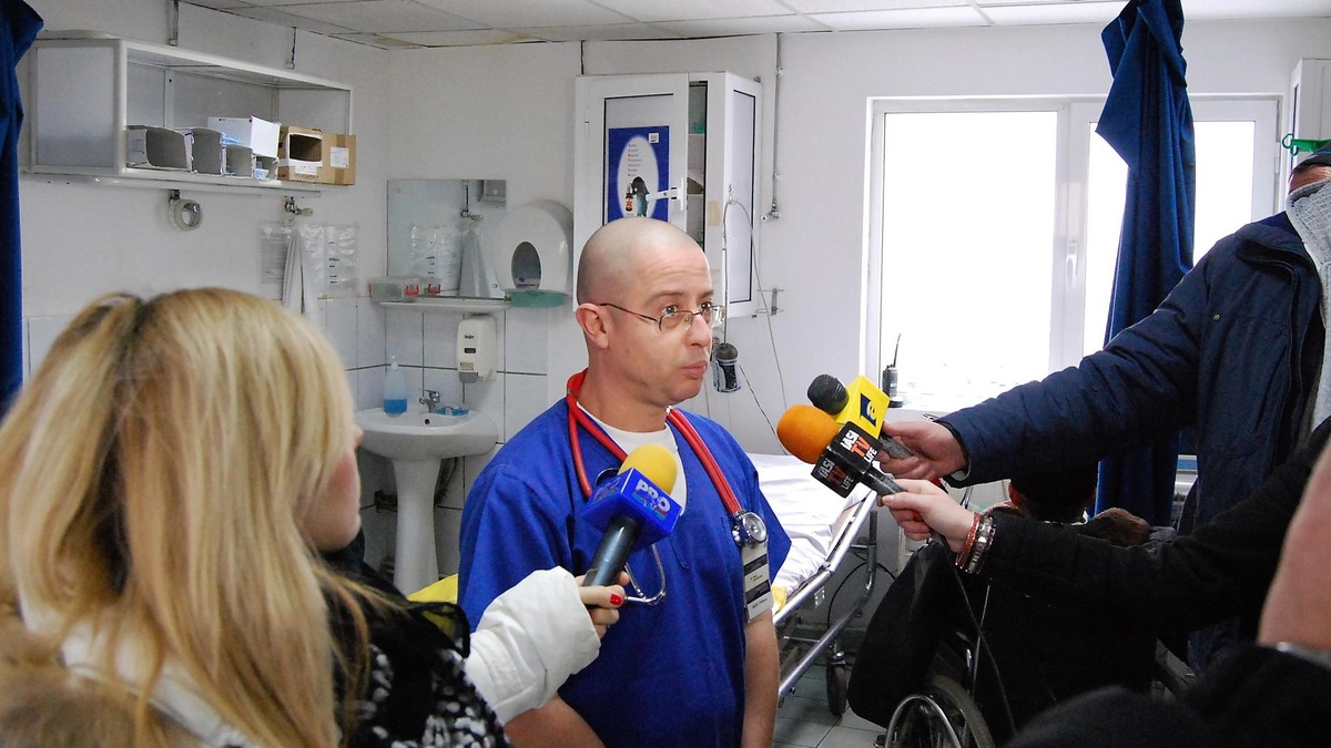 Tudor Ciuhodaru - medic primar în medicina de urgenţă