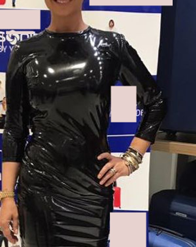 Anamaria Prodan, răvășitoare într-o rochie din latex. Mai mulată de atât nu se putea | FOTO