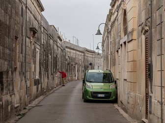 Orașul Cursi, provincia Lecce, Italia, mai 2022