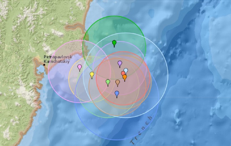 Alertă de tsunami după un cutremur de 7,8 grade în Extremul Orient Rus