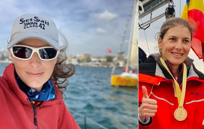 Corina Cobianu Drugan merge „la birou” pe iaht. Cum a ajuns skipper, instructor și campioană națională: „Realizezi cât de puțin îți trebuie ca să fii fericit”