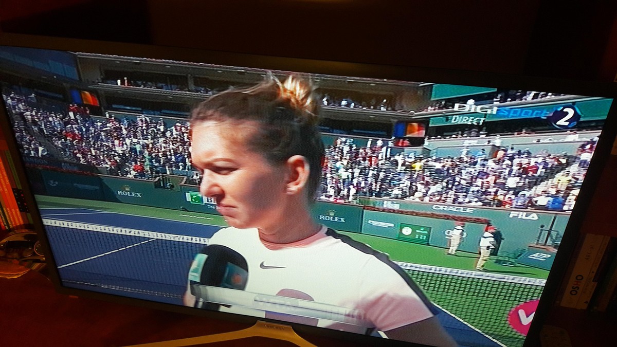 Simona Halep, chinuită