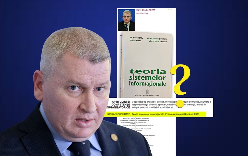 Ministrul Digitalizării, Florin Roman, nu-și găsește cartea de ”Sisteme informaționale” din CV, singura legătură cu domeniul pe care-l conduce. Nici editura nu știe de ea, nici la Biblioteca Națională nu e