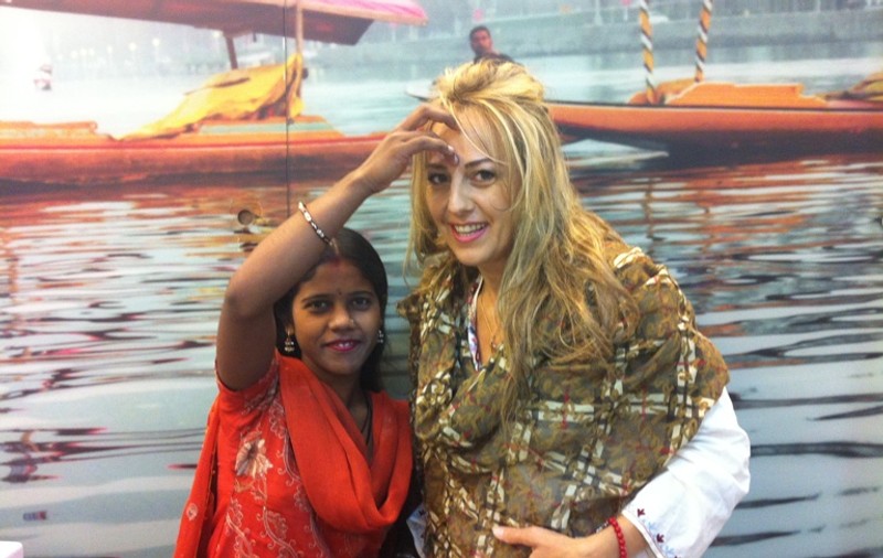 Florentina Opriș, pe urmele protagonistei din filmul ”Mănâncă, roagă-te, iubește!” "Pentru mine, India înseamnă forță și înțelepciune"