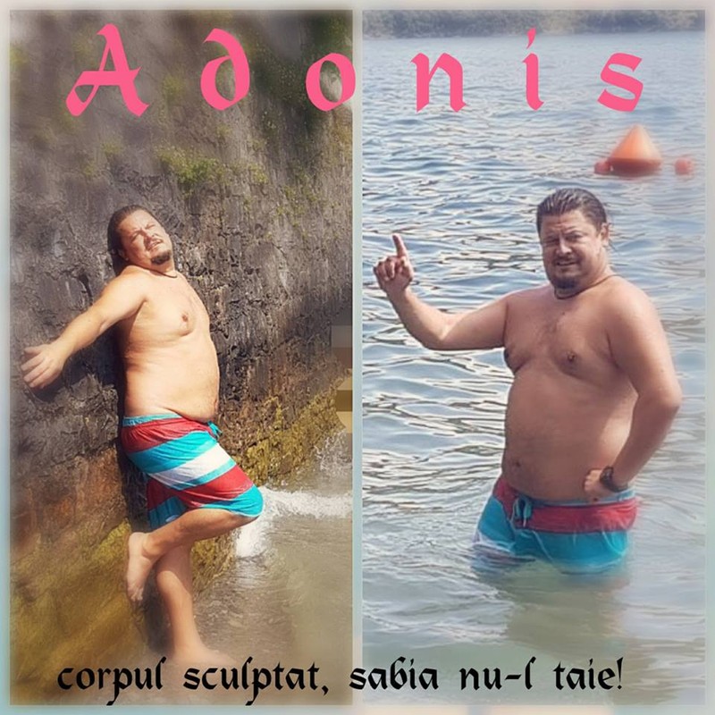 Mihai Bobonete nu se poate abține. Ce a făcut actorul în Italia. Toți s-au amuzat pe seama imaginii