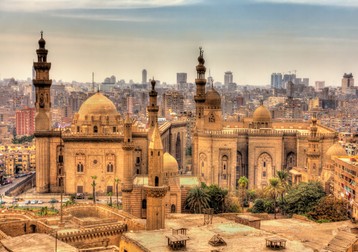 Moscheea Sultan Hassan și Al-Rifai în Cairo, Egipt | Foto: 123RF