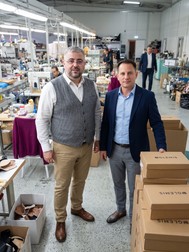 Olimpiu Galani si Andrei Lucian Lungu, co - fondatori Glemis