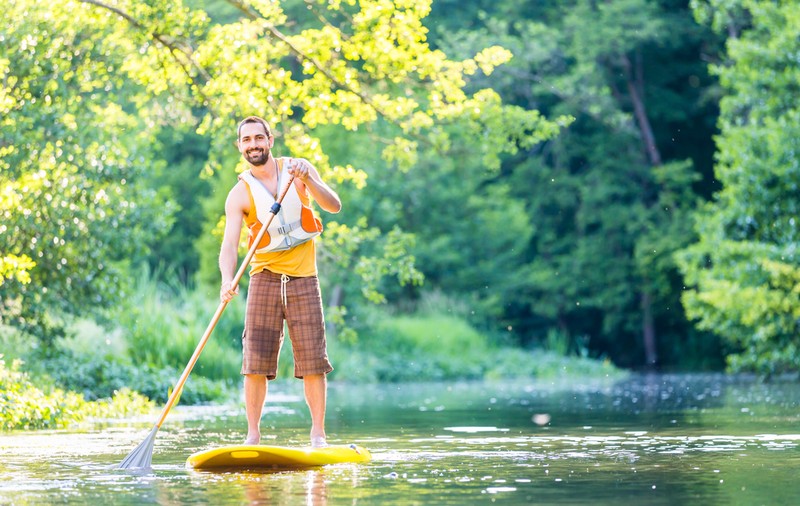 Unde poţi să te dai cu paddle board în România