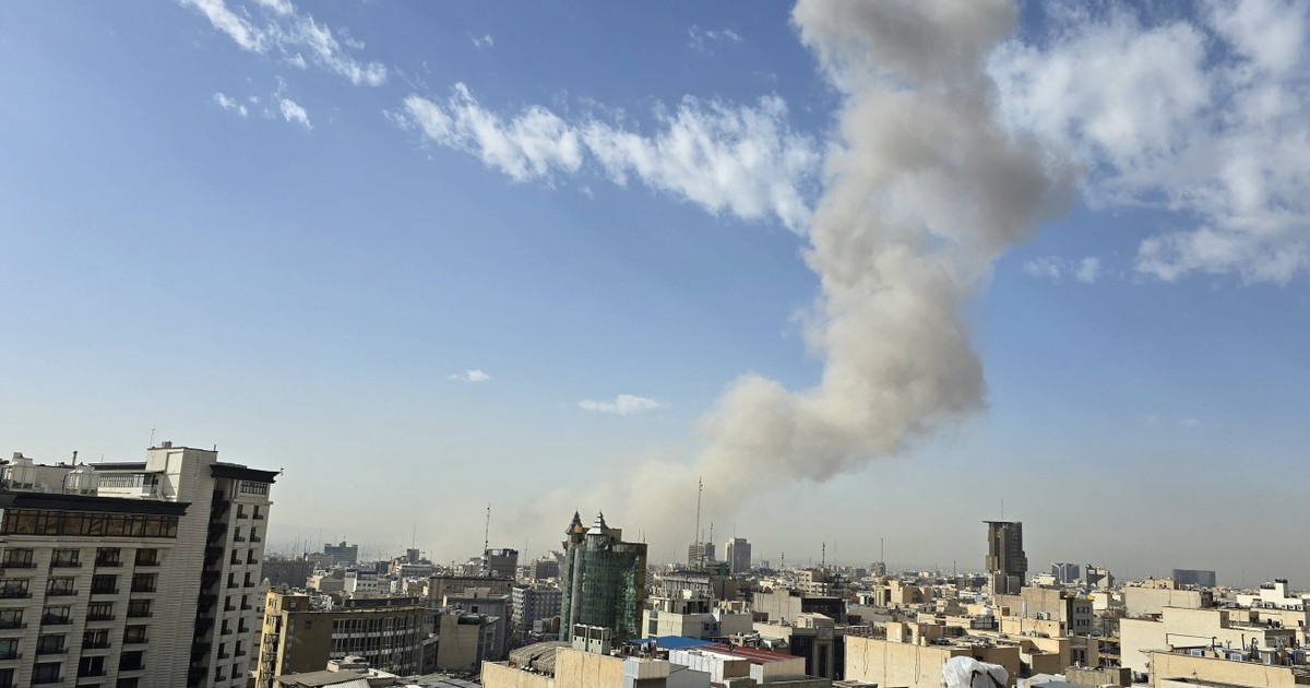 Imagine surprinsă după atacul lansat de SUA și Israel la Teheran. Foto: Imago Images