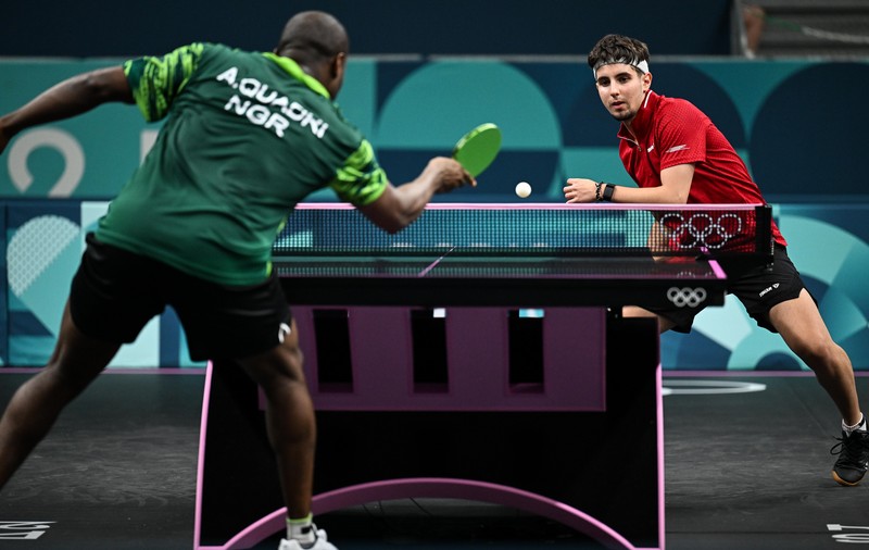 JO Paris 2024: Eduard Ionescu, victorie senzațională la tenis de masă. A revenit de la 0-3 la seturi și a salvat și șase mingi de meci