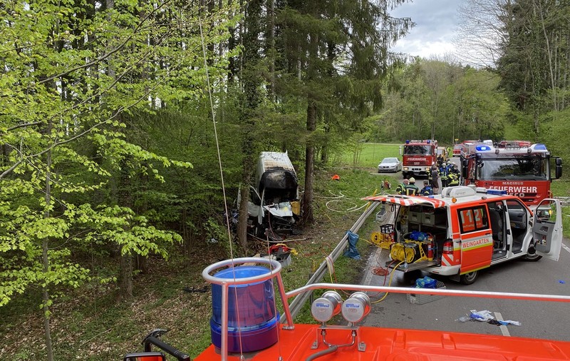 Șofer român de 22 de ani, ars de viu în duba cuprinsă de flăcări, mort la spital după o săptămână, în Germania