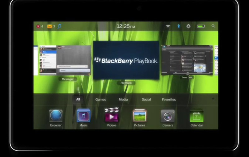BlackBerry Playbook, rivala mai ieftină a tabletei iPad