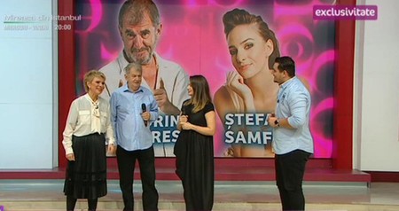 Florin Zamfirescu și fiica lui, împreună la tv. Cum arată Ștefana, mamă a doi copii