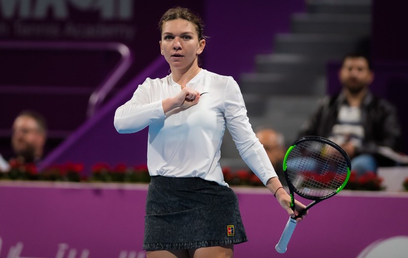 VIDEO | Simona Halep e în finală la Doha! Românca a revenit senzațional, după ce a fost condusă cu 4-1 în setul decisiv!