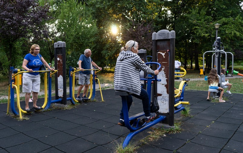 Beneficiile sportului în parc: „Ești mai mobil, mai atletic, e mai fun. Plus că e gratis”