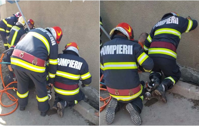 Doi muncitori au fost surprinși de o surpare de pământ, în Oradea. Unul dintre ei nu a mai putut fi salvat