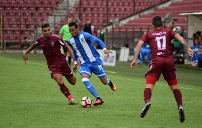 Liga 1, etapa a 7-a. CFR Cluj - CSU Craiova 0-0. Mureșan a fost eliminat în minutul 24, gazdele au rezistat! / VIDEO