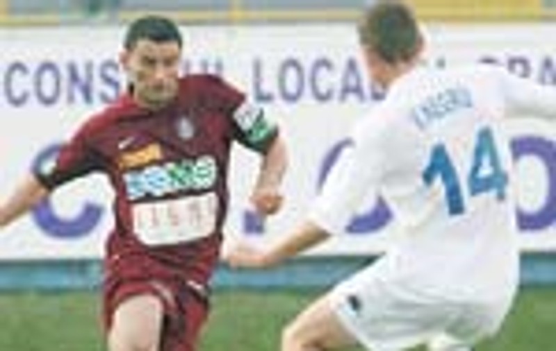 CFR Cluj a pedepsit Otopeniul 
