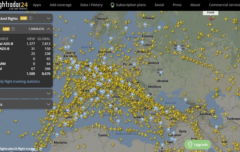 Republica Moldova închide spaţiul aerian şi instituie „cod galben” de alertă teroristă. Niciun avion deasupra țării